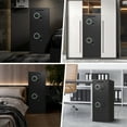 thumbnail image 3 of 7.0 Cuft Extra Large Home Safe Box Fireproof Waterproof, Fingerprint Safe, Home Security Safes Box with Adjustable Shelf & Deposit Slot, Money Safes with Backlit Keypad & Dual Alarm for Home Office, 3 of 8