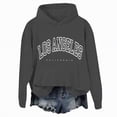 thumbnail image 4 of Godom Womens Oversized Hoodies 2025 Fleece Sweatshirts Long Sleeve Pullover with Pocket Fall Winter Y2k Clothes, 4 of 7