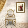 thumbnail image 3 of Rovere, Edoardo 12x14 Gold Ornate Wood Framed with Double Matting Museum Art Print Titled - Woman in Paris, 3 of 4