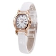 thumbnail image 1 of Kuymtek 5pcs Mujeres Elegante Retro Lujo Reloj Cuarzo Relojes Pulsera Cuero (Blanco), 1 of 5