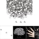 thumbnail image 5 of 1440 piezas de cristal de Color blanco para decoración de uñas, caja de teléfono con diamantes de imitación DIY SS3 (1,3-1,5mm), 5 of 5