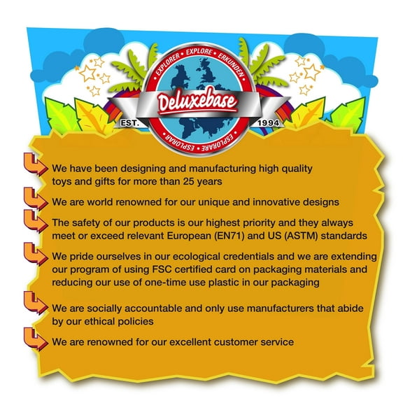 Eco 3D Wooden Puzzle Styracosaurus by Deluxebase – DIY Model Kit Made from FSC Sustainable Wood