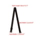 thumbnail image 3 of Tirantes de sujetador para mujeres INSPIRE CHIC 2 pares 10/12/15/18/20mm de ancho, tirantes elásticos ajustables para hombros, color negro-puro-12mm, 3 of 5