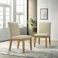 thumbnail image 2 of Knubmt 2 Pack Padded Seat Dining Chair Solid Wood Frame Side Chair for Living Room, Office, Dining Room, 2 of 10