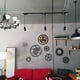 thumbnail image 3 of Steampunk Gear Decoración de estilo industrial Tablero de madera de alta densidad Casa Bar Club Adorno de pared Jumpingount JJ19179-04, 3 of 5