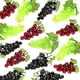 thumbnail image 1 of (Paquete de 9) Uvas artificiales, mini uvas, adornos colgantes de uvas, 1 of 5
