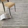 thumbnail image 2 of SAFAVIEH Martha Stewart Hand Drawn Stripe Area Rug, Wampum Purple, 9' x 12', 2 of 6