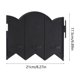 thumbnail image 3 of Valla de jardín de plástico con borde ondulado | Mini valla decorativa para parterres, césped y caminos | Barrera exterior resistente a la intemperie con estacas para el suelo, 3 of 6