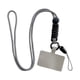 thumbnail image 2 of Cordón Universal para Teléfono Móvil Cateissary con Gancho Microfibra Gris Largo, 2 of 6