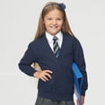 thumbnail image 3 of AWDis Academy Boys/Girls Button Up School Cardigan, 3 of 4