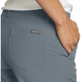 thumbnail image 5 of Eddie Bauer Women's Ripstop Crop Pant Capri Pants Cargo Pocket Hiking, Gray, 4, 5 of 5