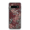 thumbnail image 1 of Crimson Floral Samsung Case,iPhone 16, 1 of 6