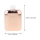 thumbnail image 2 of unbranded Pequeño Flagon Para Vino En Acero Inoxidable Dorado Con Detalles De Rhinestone Ideal Para Regalo, 2 of 8