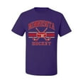 thumbnail image 2 of Wild Bobby City of Minnesota Hockey Fantasy Fan Sports Men's T-Shirt, Purple, 5X-Large, 2 of 5