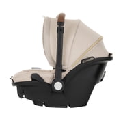 Evenflo Shyft DualRide Infant Car Seat and Stroller Combo with Green & Gentle Fabric, Champagne
