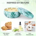 thumbnail image 4 of Giphtpoeet Citronella Candles Outdoor 3 Pack 12oz Summer Lemongrass Scented Candles Bulk 3 Wick 210h Long Burning, 4 of 7
