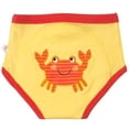 thumbnail image 2 of Boys 3 Piece Organic Training Pants Set, Ocean Friends 2-3 Y, 2 of 2