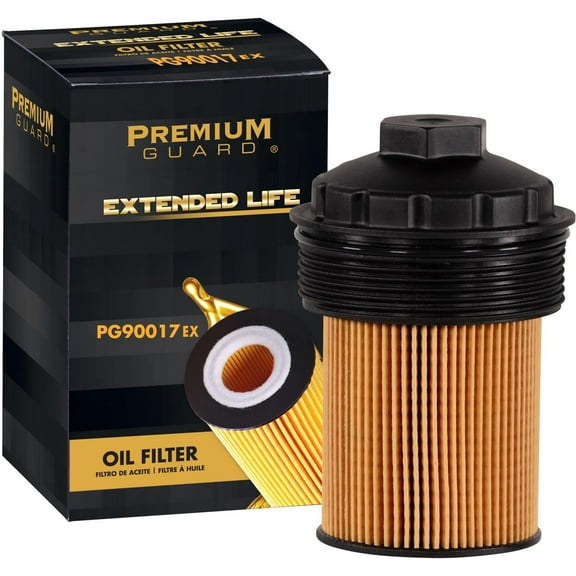 Premium Guard Extended Life Oil Filter up to 10k Miles PG90017EX | Fits 2021-2024 Alfa Romeo Stelvio, Giulia