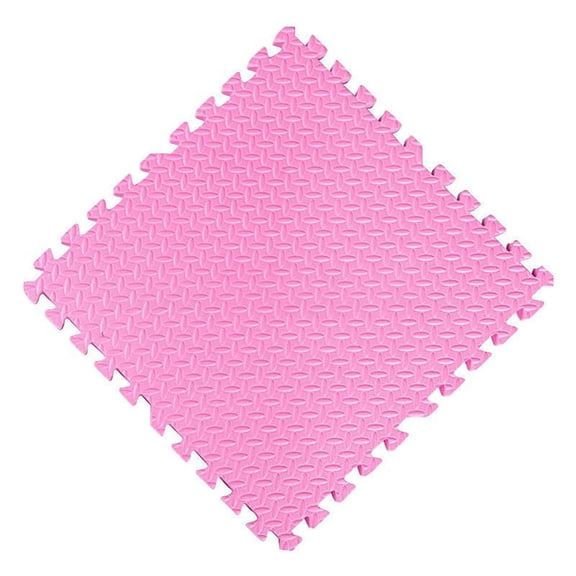 Eqslft EVA Foam Interlocking Play Mat, Non- Baby Floor Puzzle Mat, Soft Anti-Fall Crawling Mat for Toddlers, Interlocking Tiles for Kids Room & Nursery(11.8*11.8Inch)