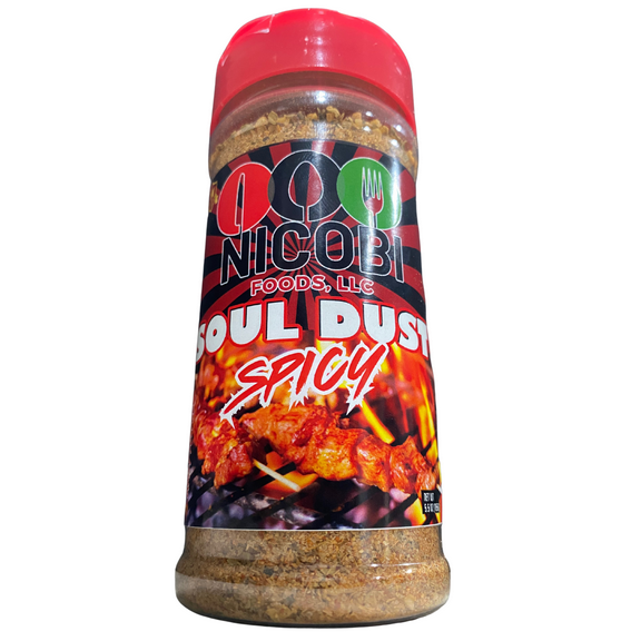 Nicobi Foods Soul Dust Spicy All Purpose Seasoning