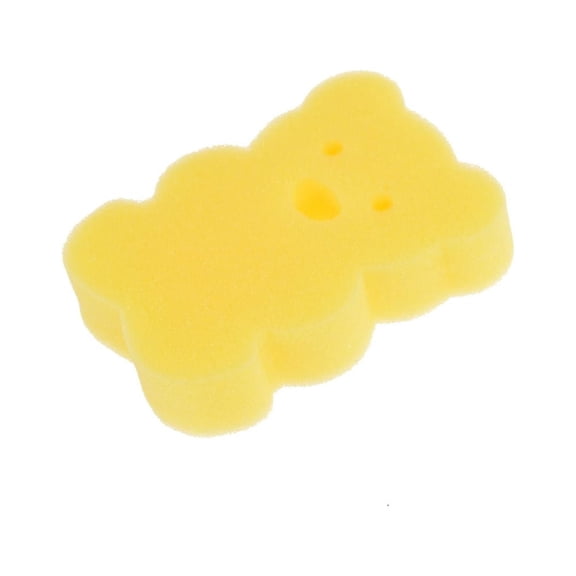 1Pcs Baby Kids Newborn Bath Brush Soft Pure Cotton Bath Foam Rub Shower Sponge