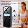 thumbnail image 3 of Mp3 Player, 16Gb Mp3 Player With Bluetooth 5.0, Built-In Speaker, Portable Hifi Lossless Sound Music Playe, 3 of 9