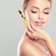 thumbnail image 3 of Masajeador Facial Dorado Eléctrico, Mejorar Los Círculos Oscuros Eliminar El MasAJE de Vibración de Masajeador de Piel Eléctrica de Arrugas Para Mujeres para Diario Uso, 3 of 7