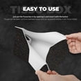 thumbnail image 5 of Lsque Doodle Dinosaur Printed Long Tissue Box Cover Holder, Facial Paper Organizer Dispenser,Triangle with Bottom Belt, PVC Leather Decorative Organizer, 5 of 9