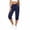 Navy, variant on PBFRDSJ Womens Capris with Pockets Loose Casual Cargo Hiking Pants Outdoor Golf Drawstring Capris