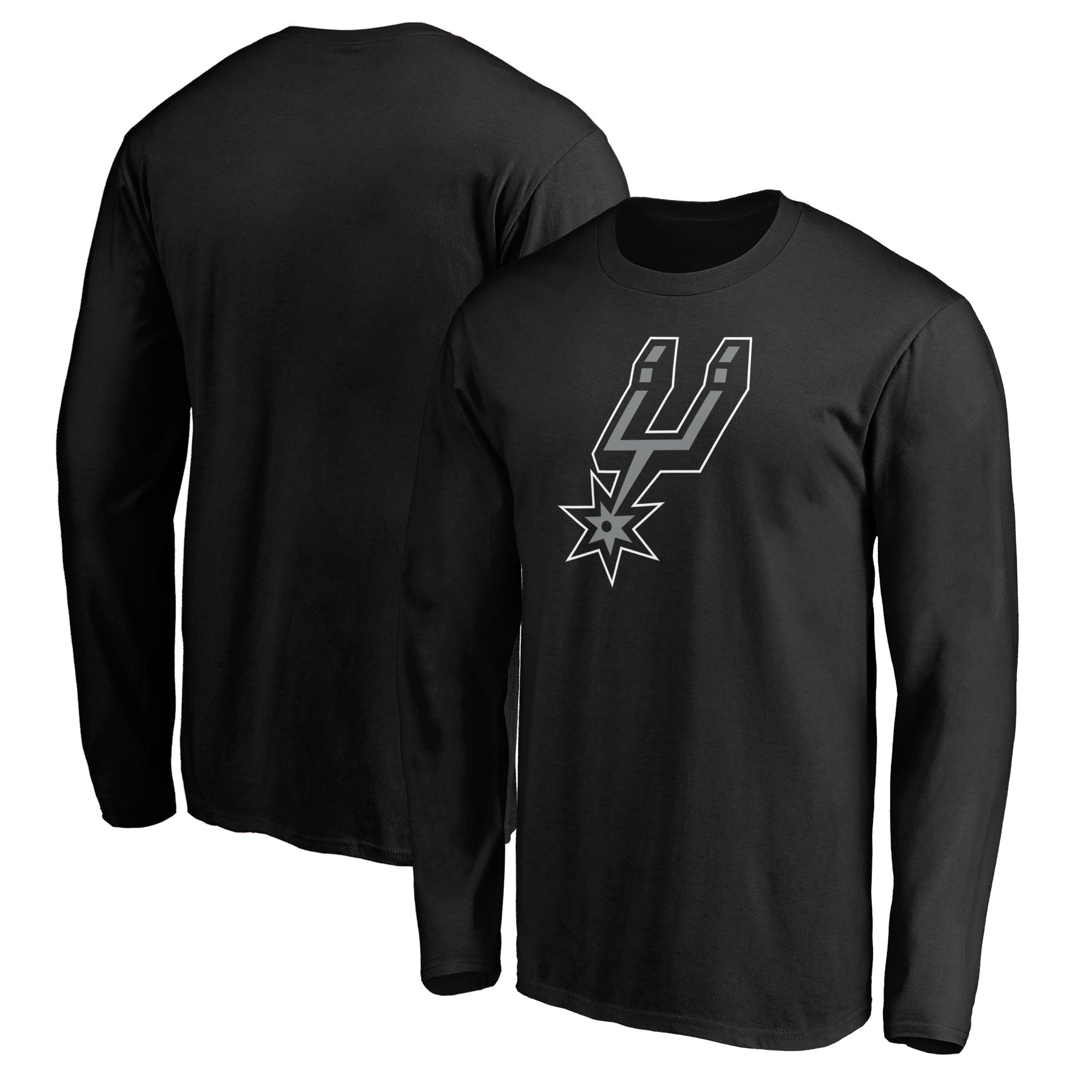 جل الصبار الاصلي San Antonio Spurs Big & Tall Primary Logo Black NBA T-Shirt شعيرية ماجي