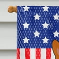 thumbnail image 3 of Caroline's Treasures BB3095CHF Patriotic USA Corgi Flag Canvas House Size , Large, multicolor, 3 of 4