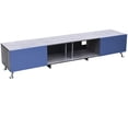 thumbnail image 4 of Mueble para TV Hogare Gris azul Centro de entretenimiento 180 cm, 4 of 4