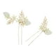 thumbnail image 2 of Pinzas para el cabello de la boda Yuyangstore 2 uds doradas, 2 of 8