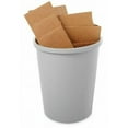 thumbnail image 2 of Rubbermaid Commercial 11 gal Round Trash Can, Gray, 15 3/4 in Dia, Open Top, LLDPE, 2 of 3