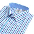 thumbnail image 4 of Berlioni Italy Men's & Boy's Father & Son Checkered Plaid Dress Shirt, 4 of 4