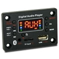 thumbnail image 2 of 4X Módulo Bluetooth Car Audio Mp3 Decodificador Bluetooth Mp3 Placa Decodificadora Placa Amplificadora de Potencia Función de Micrófono Externo, 2 of 5