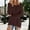 Brown, variant on Pullover Crewneck Sweaters Oversized Sweaters Long Sleeve Pullovers Loose Fluffy Fuzzy Jumper Sweater Mid Long Sweaters with Pockets Athletic Tops Fashion Tops Dressy Tops Brown 5Xl