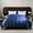 Blue, variant on Hiroekza Luxurious Silk Twin Size Duvet Cover Breathable Comforter Cover All-Season Breathable Hotel Bedding with Hidden Zipper Soft Satin Fabric Easy Care Blue