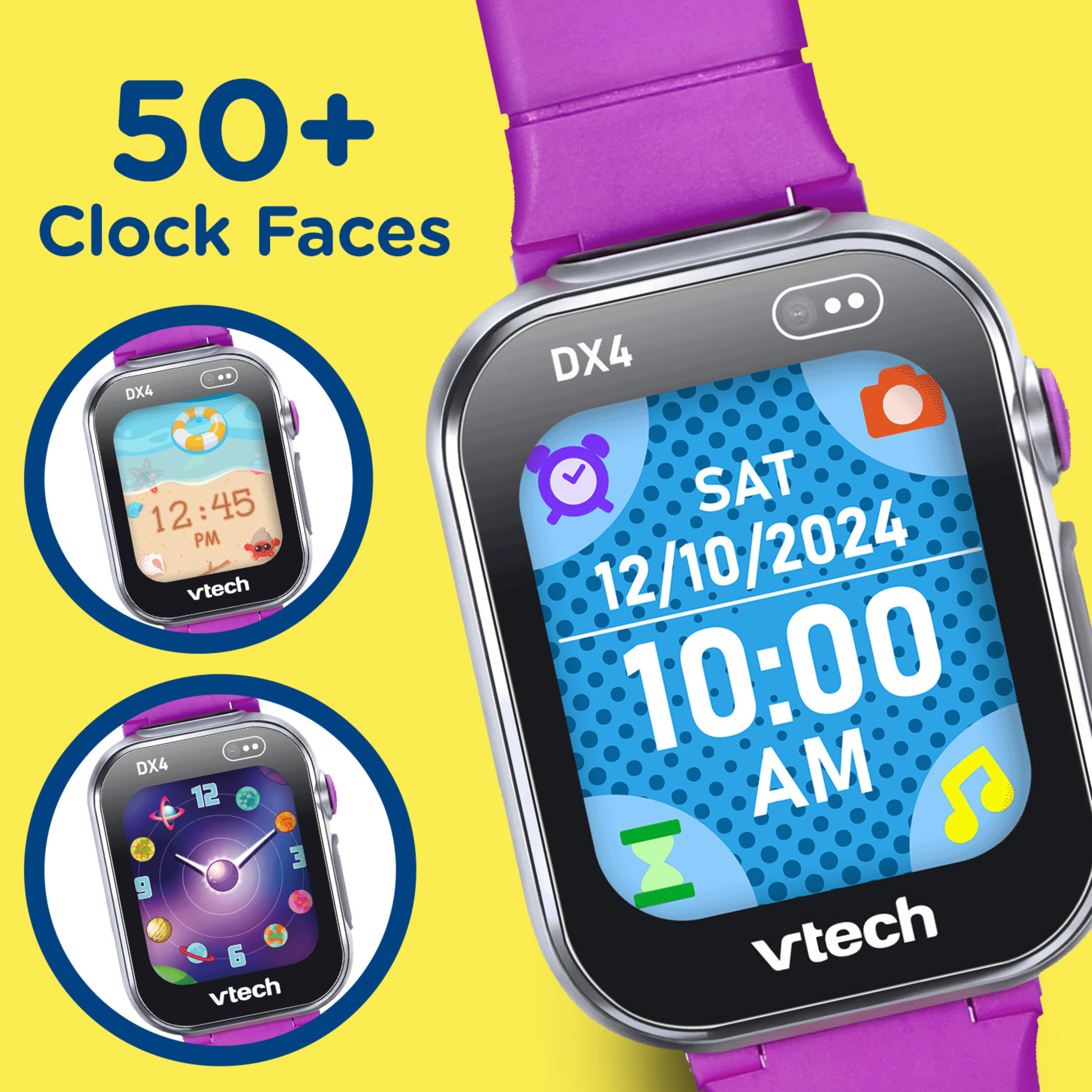 VTech KidiZoom Smartwatch DX4 Purple photo 6