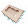 thumbnail image 2 of Caja Para Galletas Chocolates Dulces Mediana Con Ventana, 2 of 2