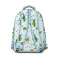thumbnail image 3 of Nature Inspired Student Backpack with Mushroom and Flower Pattern Waterproof Scratch-Resistant Composite Oxford Cloth, Comfortable Adjustable Straps, Perfect for Student and Forest Lovers, 3 of 6