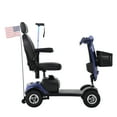 thumbnail image 3 of Holaki 4 Wheels Outdoor Max Plus Compact Mobility Electric Scooter Adults, Blue, 3 of 7