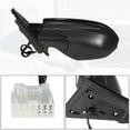 thumbnail image 6 of Unique Bargains Door Mirror Assembly Right Side for Honda Civic 2016-2020 Power Glass Heated Manual Folding 5 Pins Black, 6 of 6