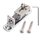 thumbnail image 2 of 3 accesorios de instrumento de puente de guitarra individual para guitarra tornillo de llave cromo shamjiam Puente individual de guitarra, 2 of 9