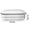 2 layer, variant on Stackable Fridge Meat Storage Box with Lid, 2-Layer Food Container for Bacon Lunch Meat and Meal Prep