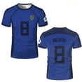 thumbnail image 5 of Anime Japanese Blue Lock Isagi Yoichi Football Jersey T-shirt Cosplay Hyoma Chigiri Meguru Bachira Tee Original Children Clothes, 5 of 10