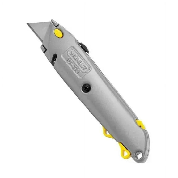 Stanley Tools 10-499 Quick Change Utility Knife Retractable 6 Inch, Each