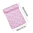 thumbnail image 2 of Fiudx Cama de Verano para Perros de Seda Fría, Diseño de Tela Autorefrescante, Acolchado de Algodón Suave, Lavable a Máquina, Portátil y Plegable, Ayuda para Dormir a Tu Mascota, Ideal para Viajes, 1, 2 of 5