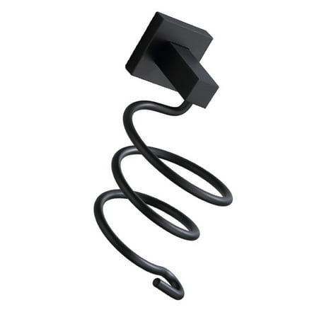 Hemoton Hair Dryer Holder Wall Mounted Hair Tool Organizer Blow Dryer Rack Supply
