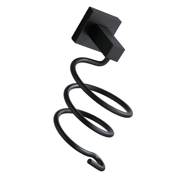 Hemoton Hair Dryer Holder Wall Mounted Hair Tool Organizer Blow Dryer Rack Supply